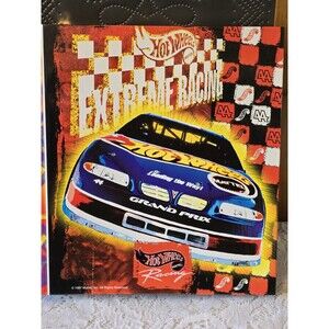 Hot Wheels 1997 Organizer Binder New